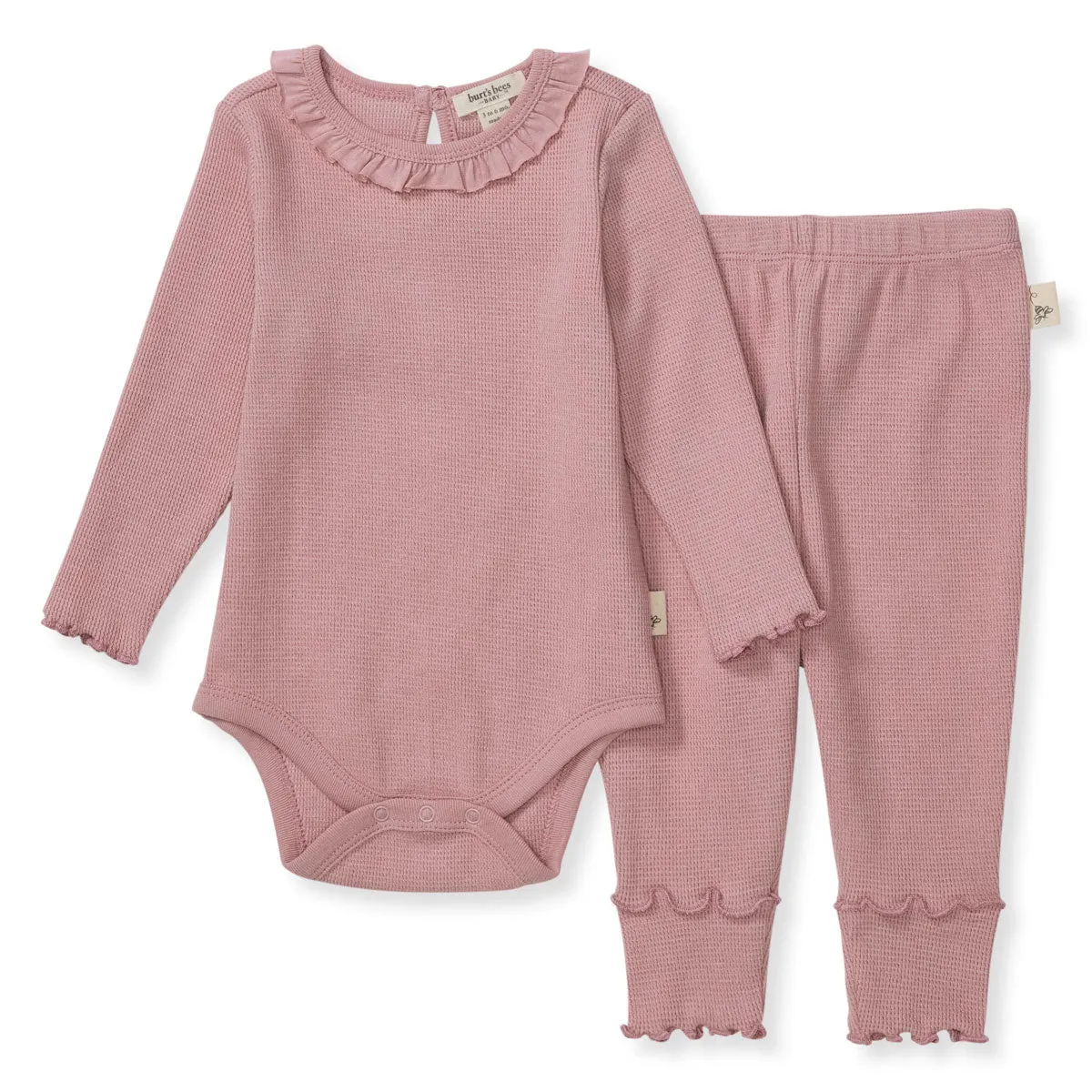 Thermal Bodysuit and Pant Set - Persian Rose