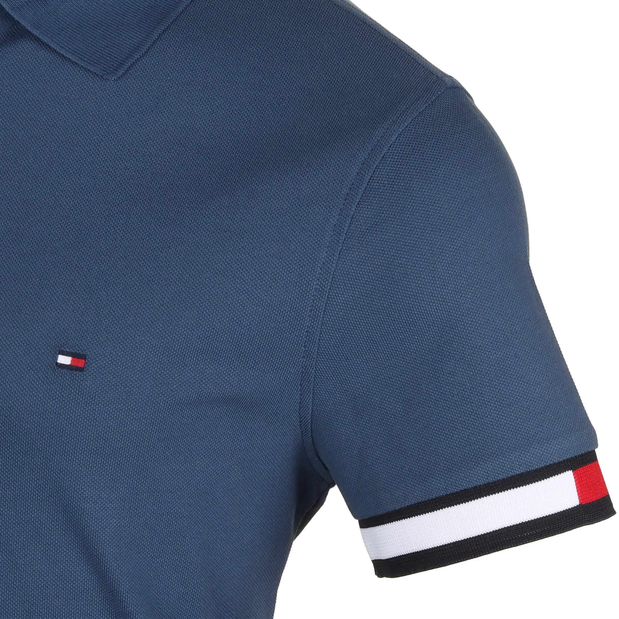 Tommy Hilfiger Flag Cuff Polo Shirt