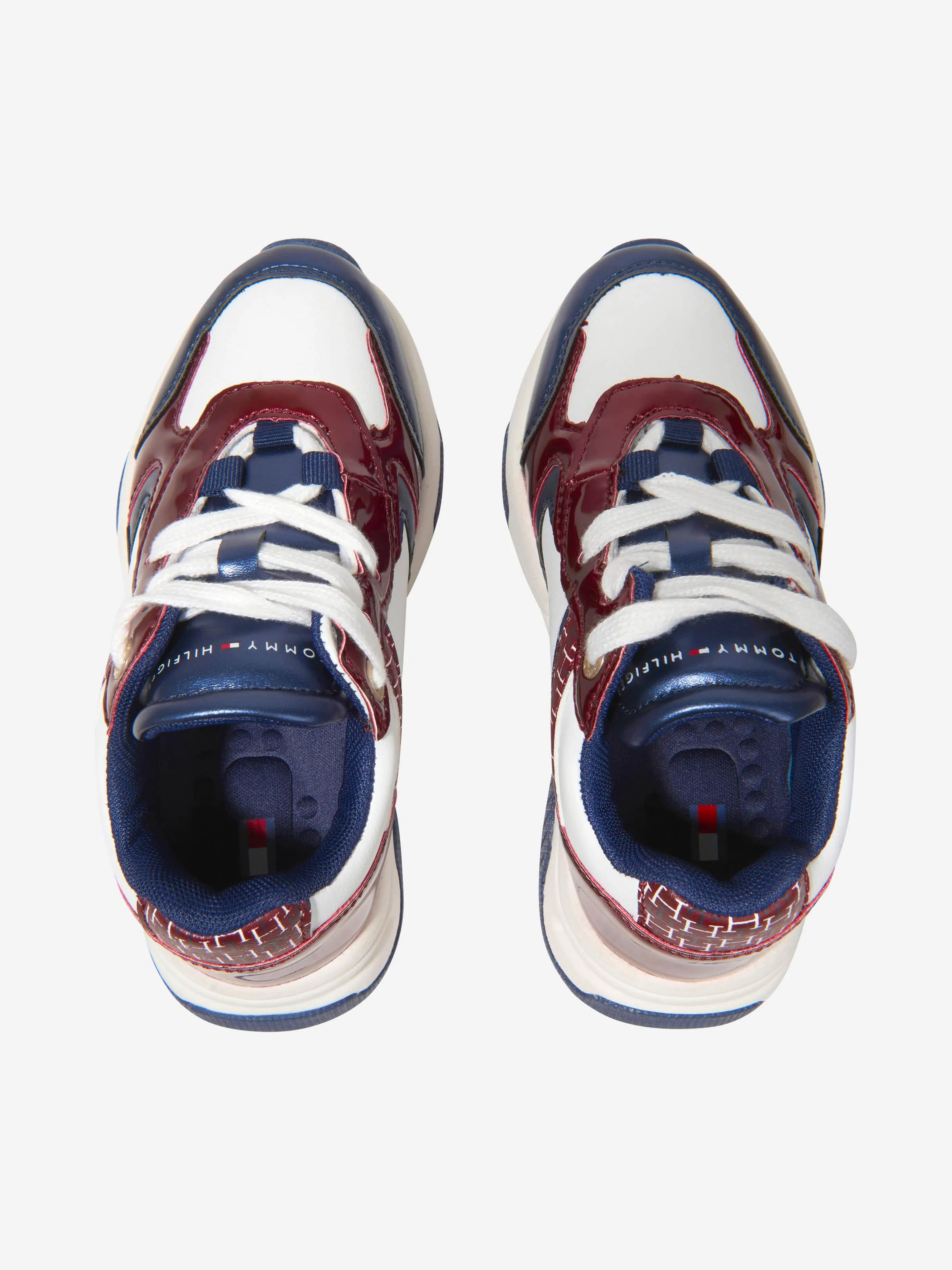 Tommy Hilfiger Girls Low Cut Lace Up Trainers