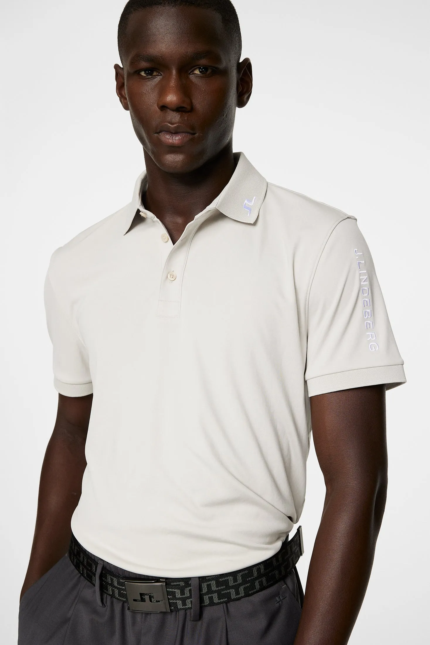 Tour Tech Slim Fit Polo / Moonbeam