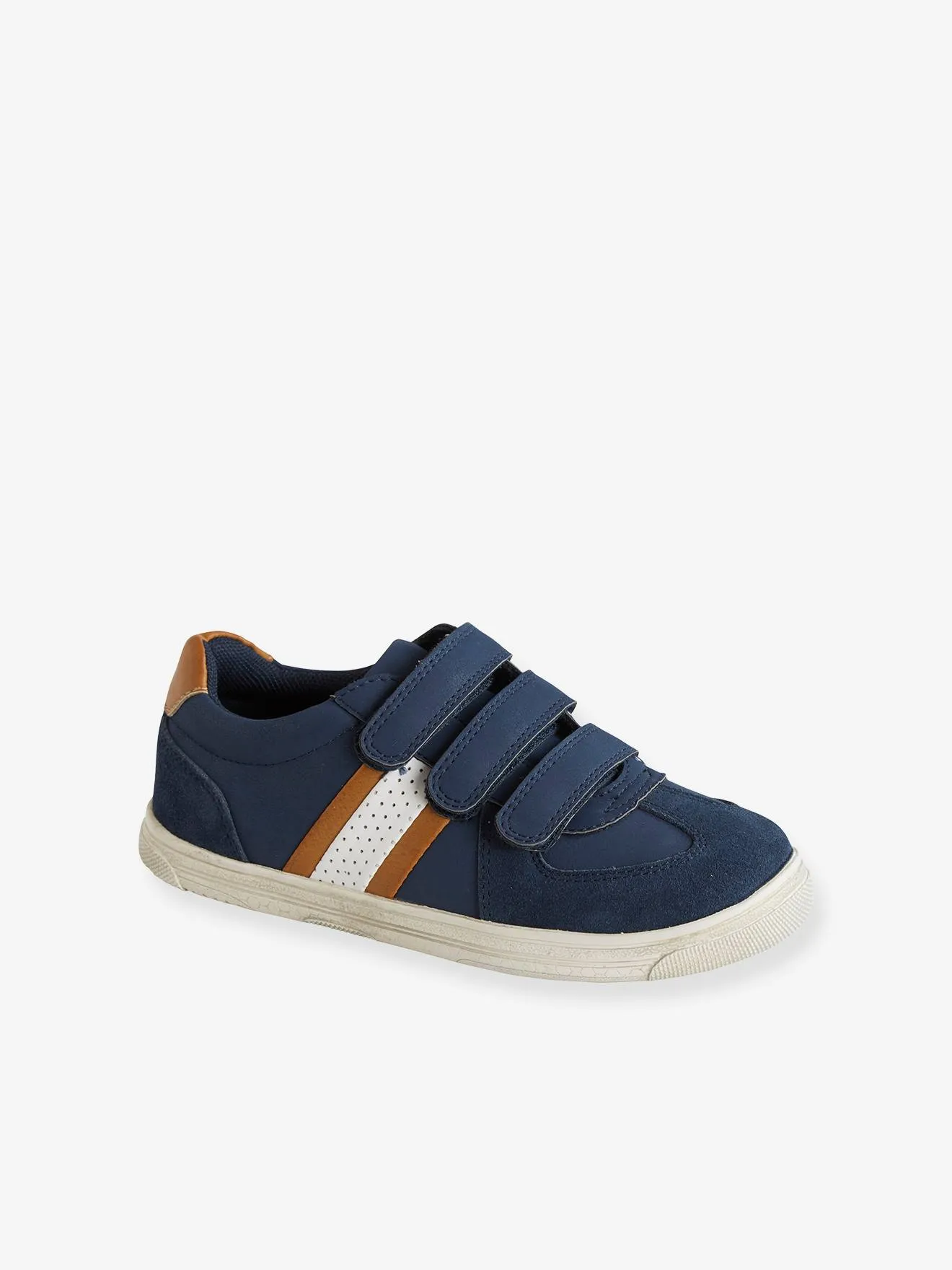 Trainers with Touch-Fastening Tab for Boys - dark blue