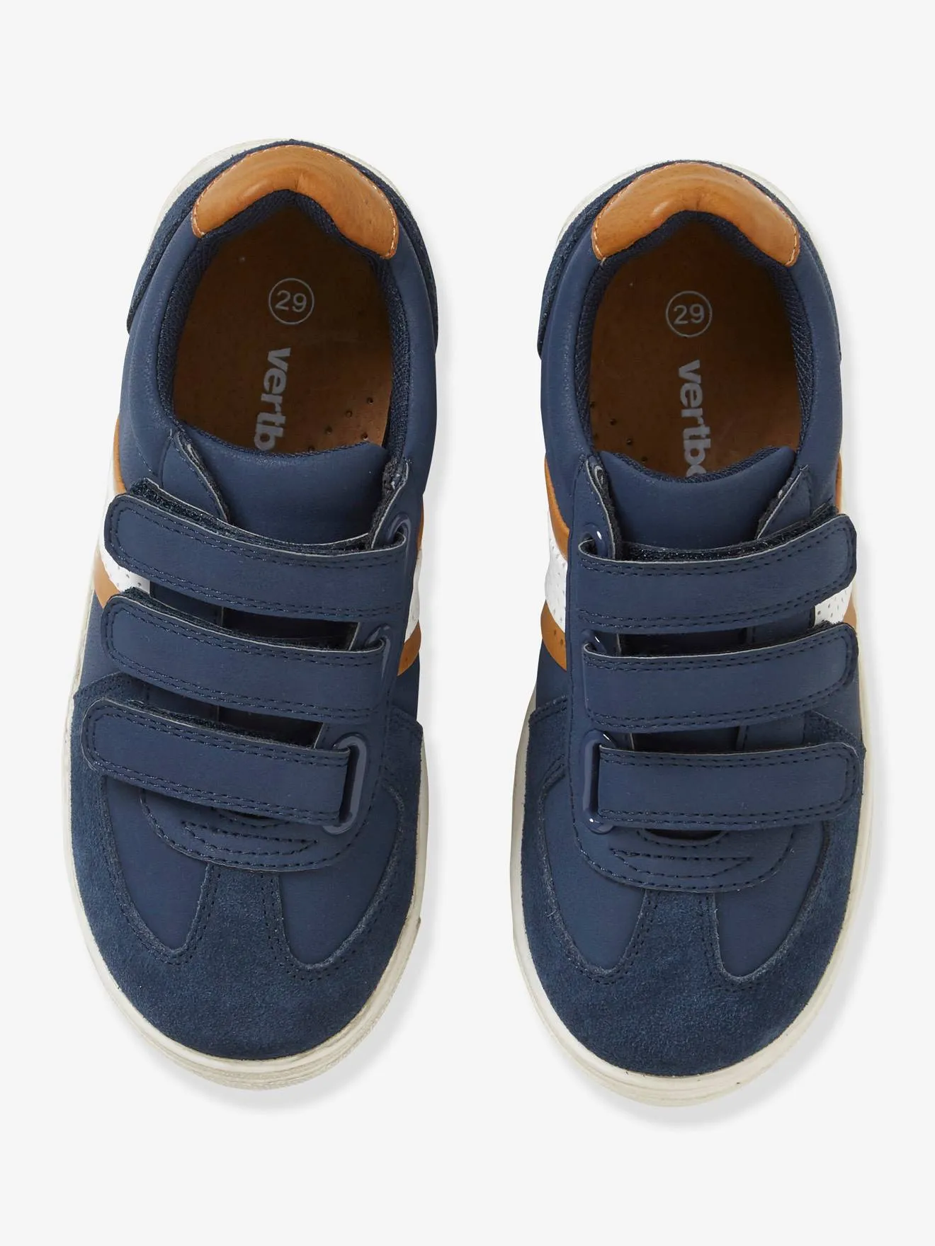 Trainers with Touch-Fastening Tab for Boys - dark blue