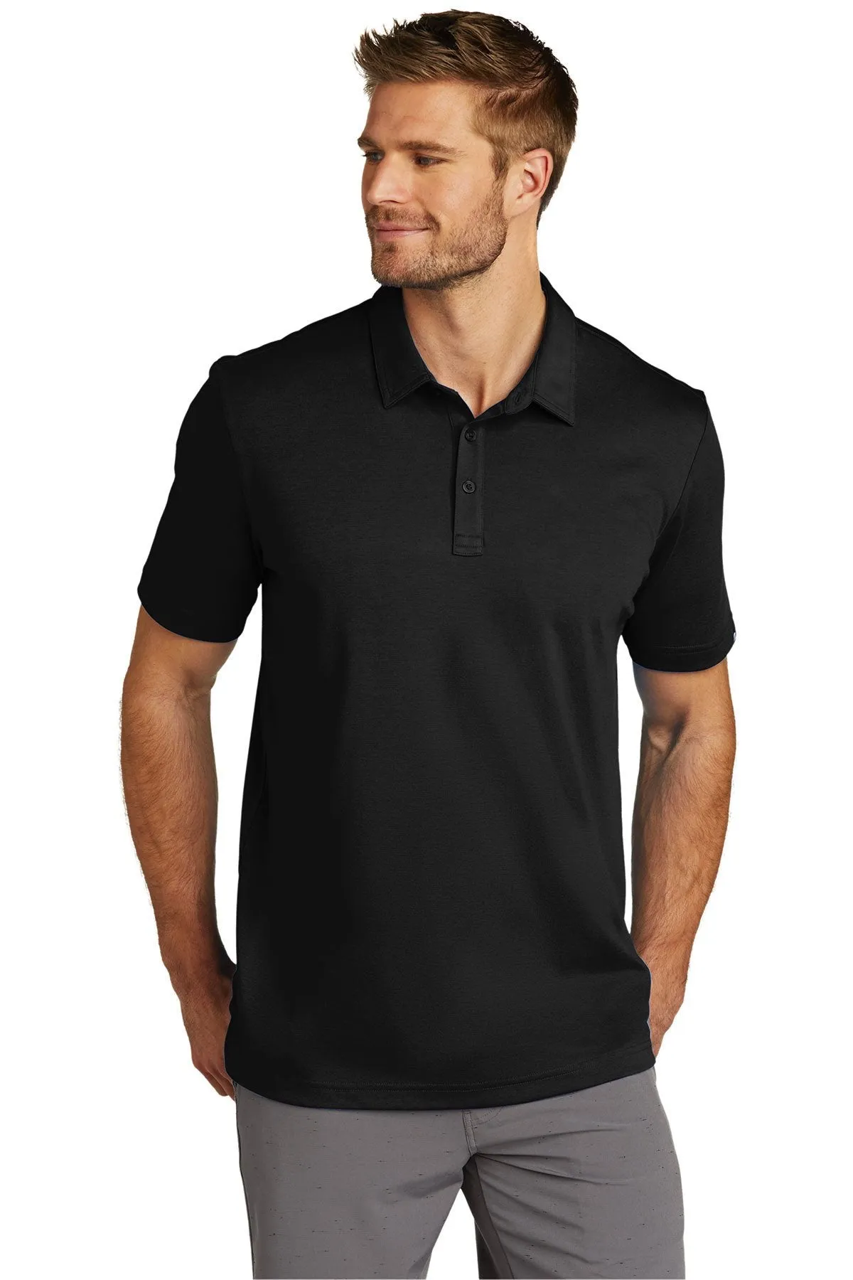 TravisMathew Oceanside Solid Polo TM1MU411 Black