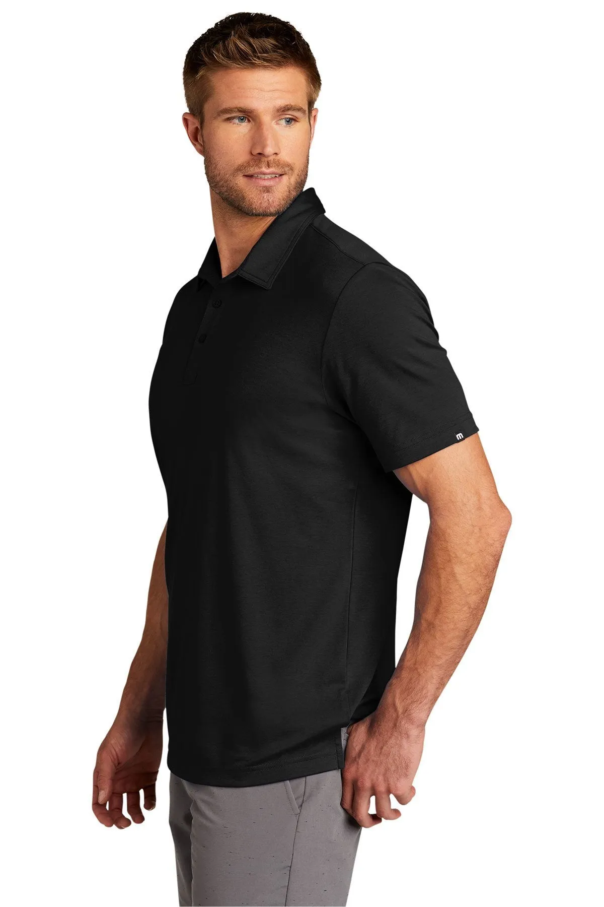 TravisMathew Oceanside Solid Polo TM1MU411 Black