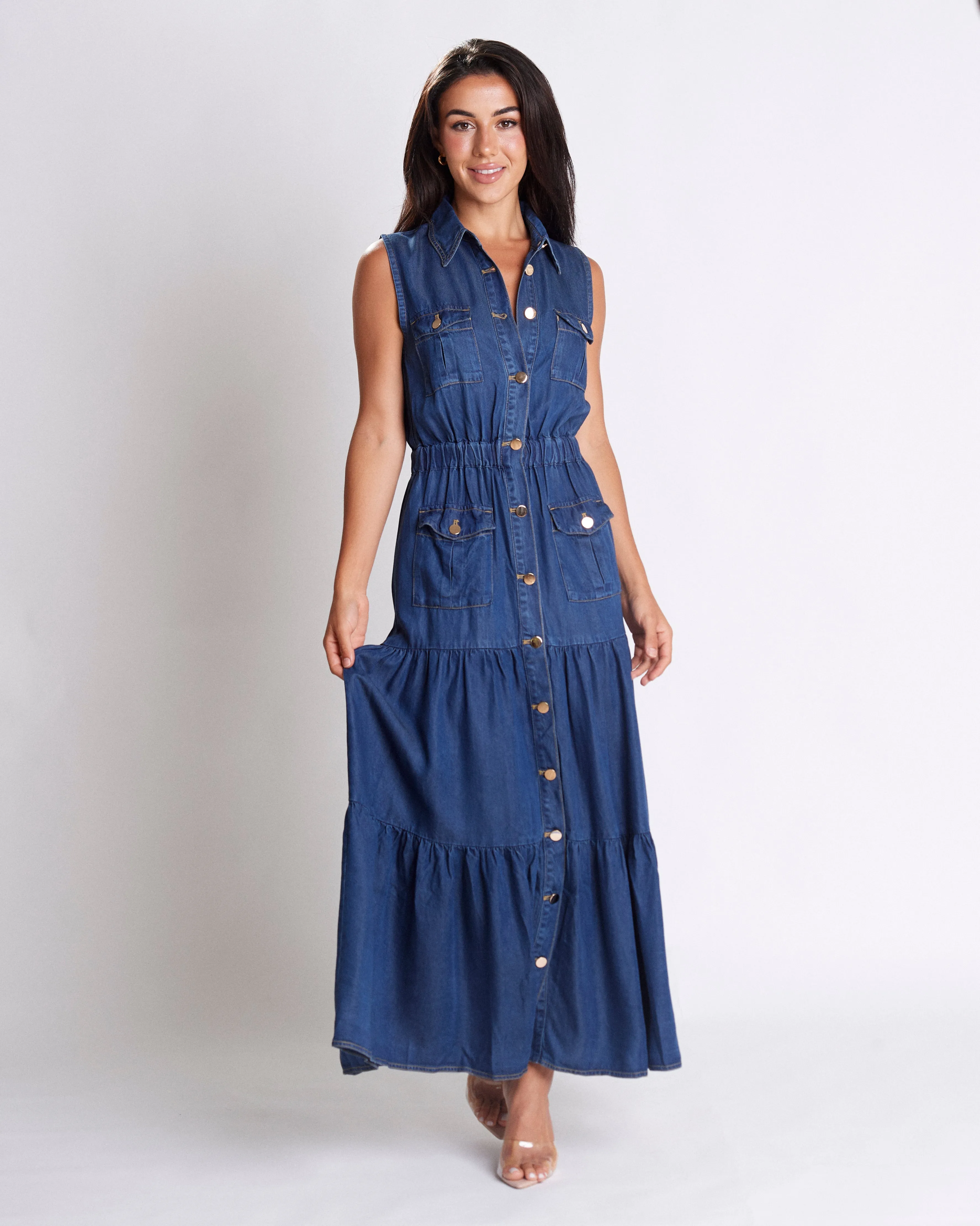 Triana Denim Dress