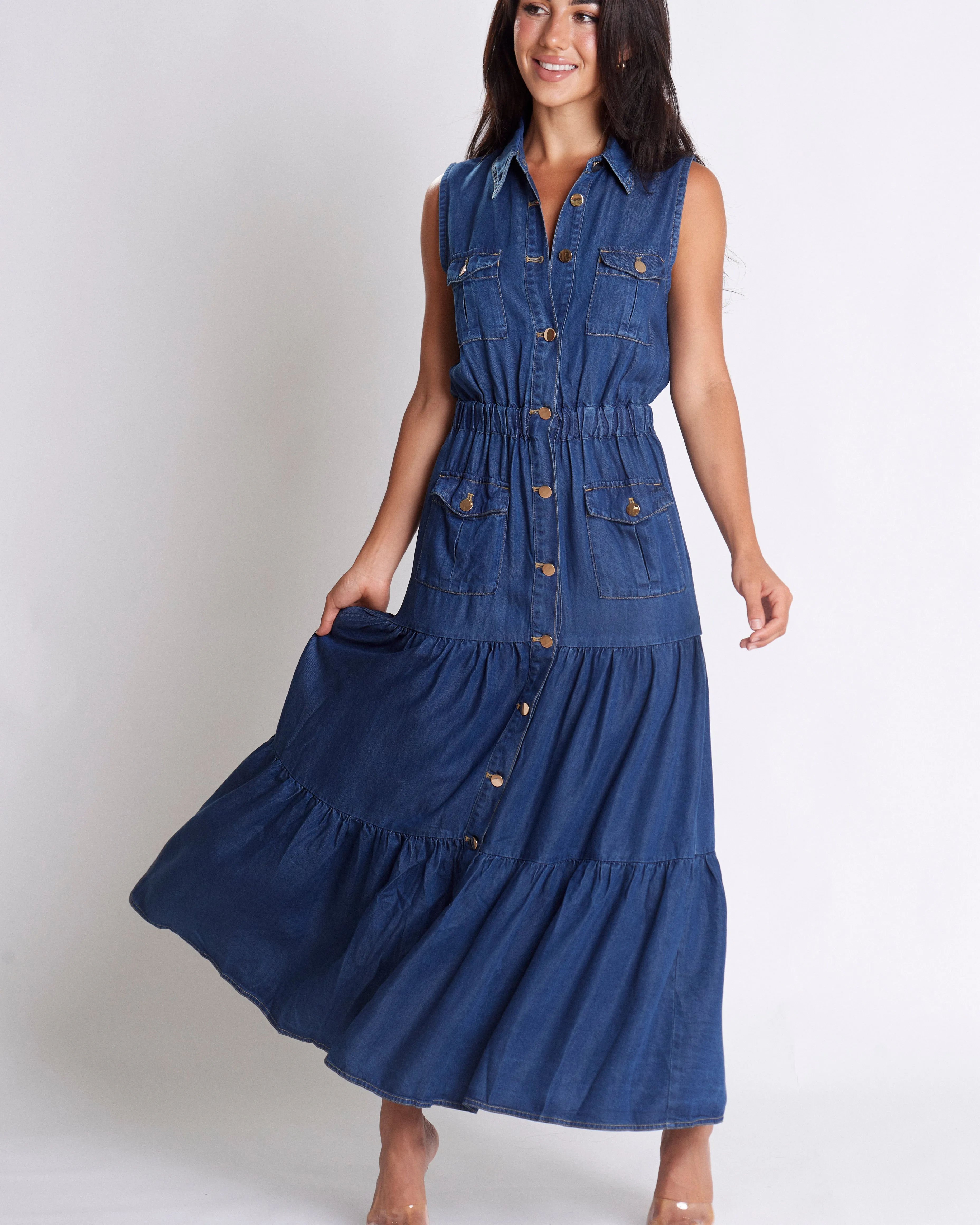 Triana Denim Dress