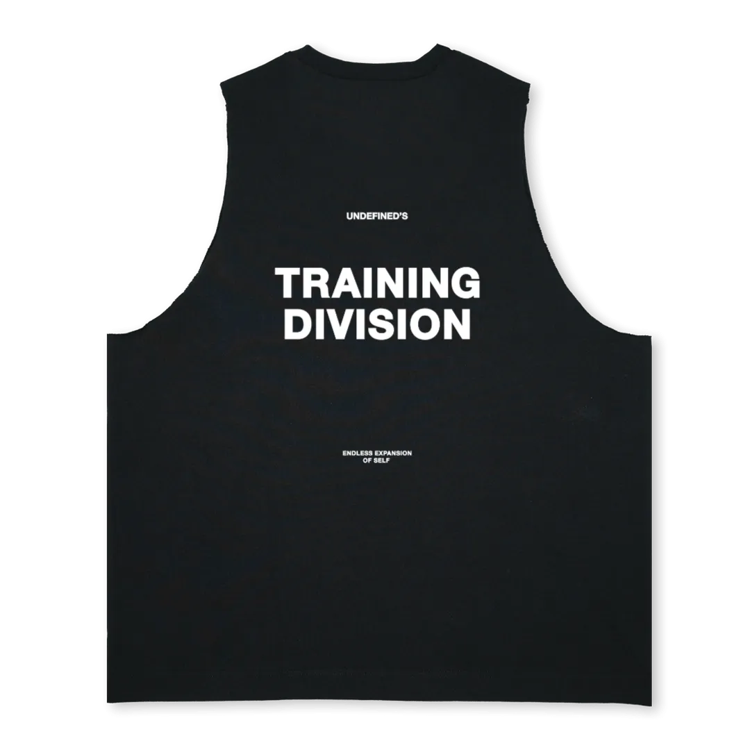 TRNDVN TANK Deep Black Oversized Vest.