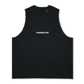 TRNDVN TANK Deep Black Oversized Vest.