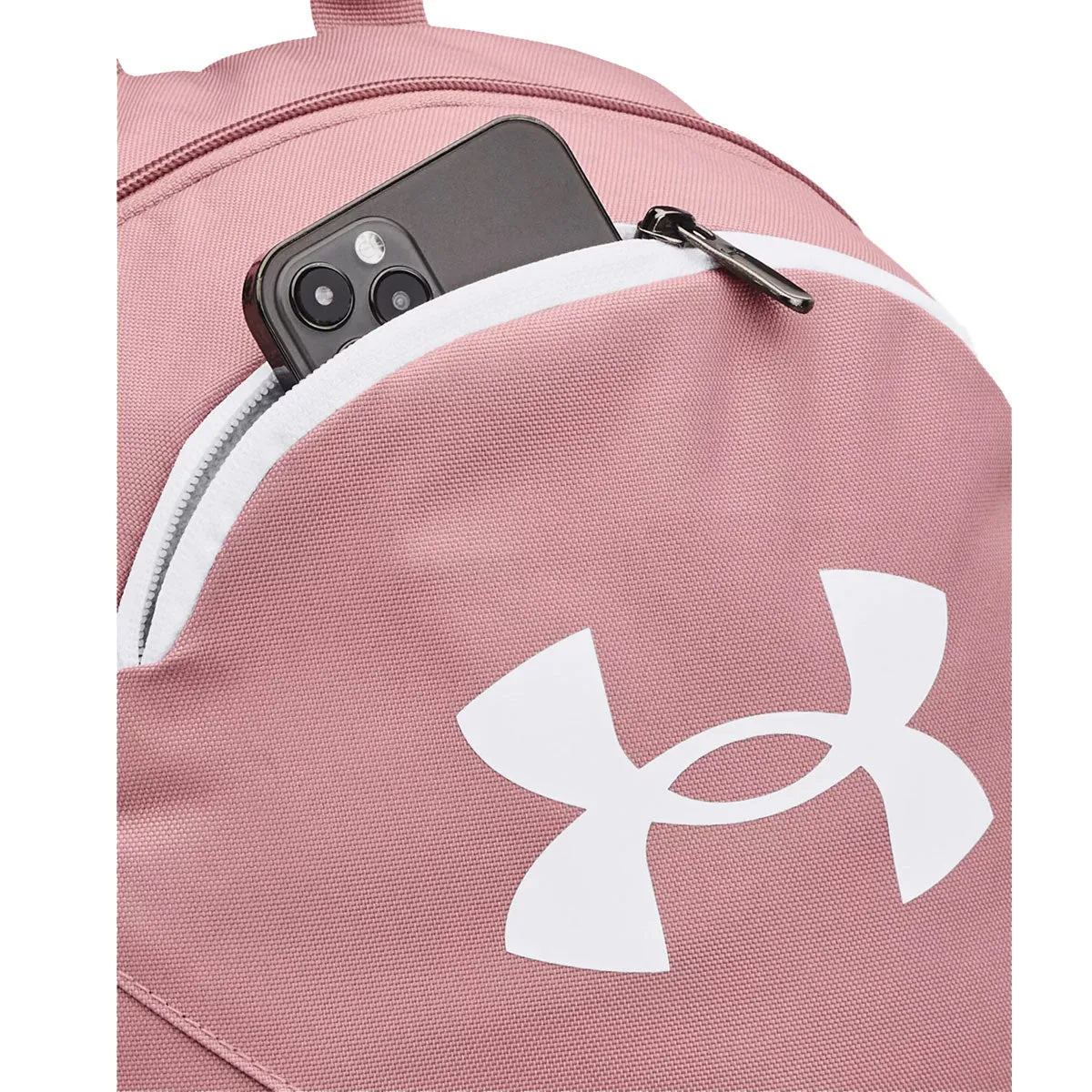 Under Armour Hustle Lite Backpack - Pink Elixir/White