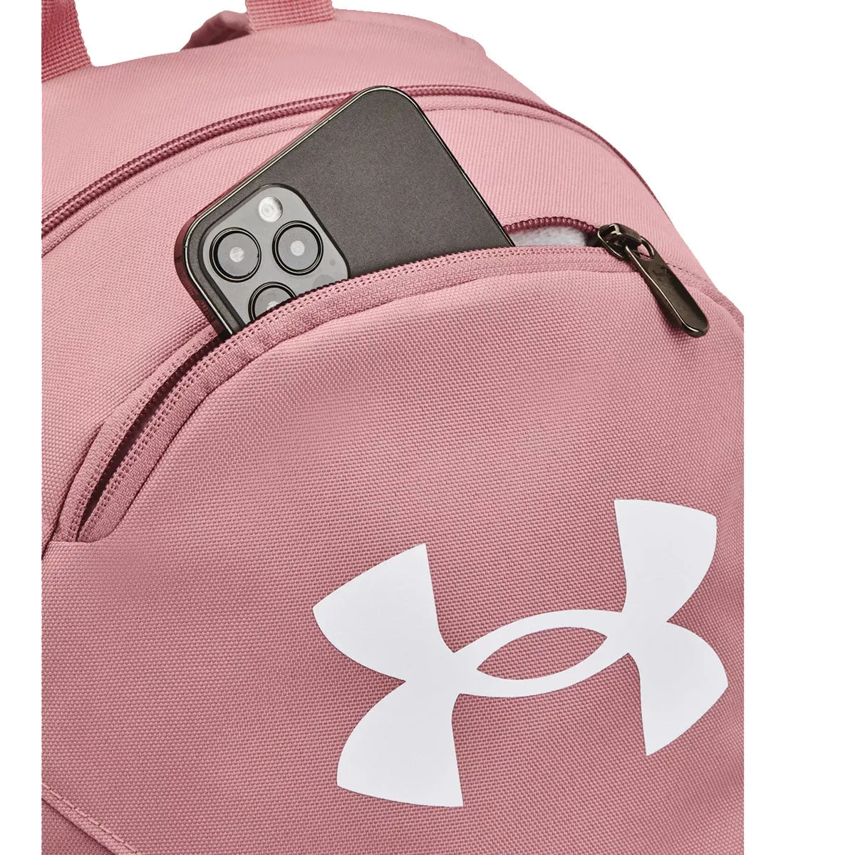 Under Armour Hustle Lite Backpack - Pink Elixir/White