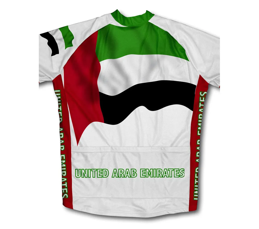 United Arab Emirates Flag Winter Thermal Cycling Jersey