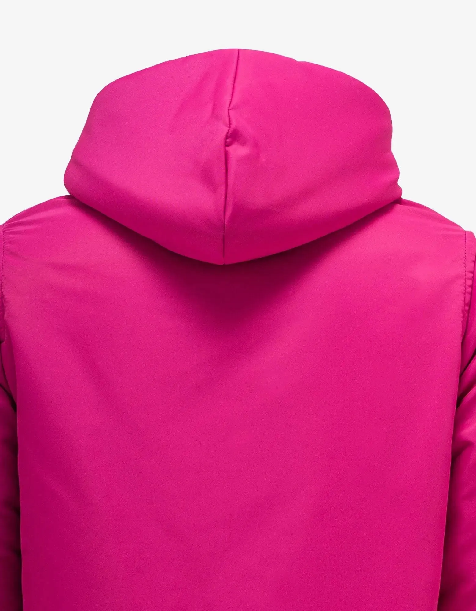 Valentino Garavani Pink PP Stud Detail Nylon Hoodie