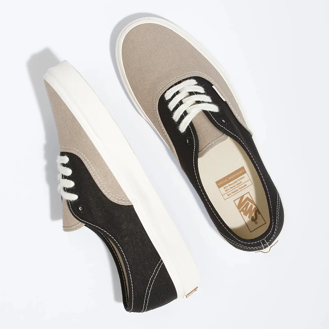 Vans Authentic Shoe - ECO Theory Multiple Block Black