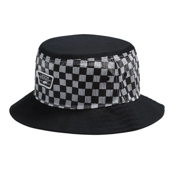 Vans Mesh Patch Bucket Hat Black White