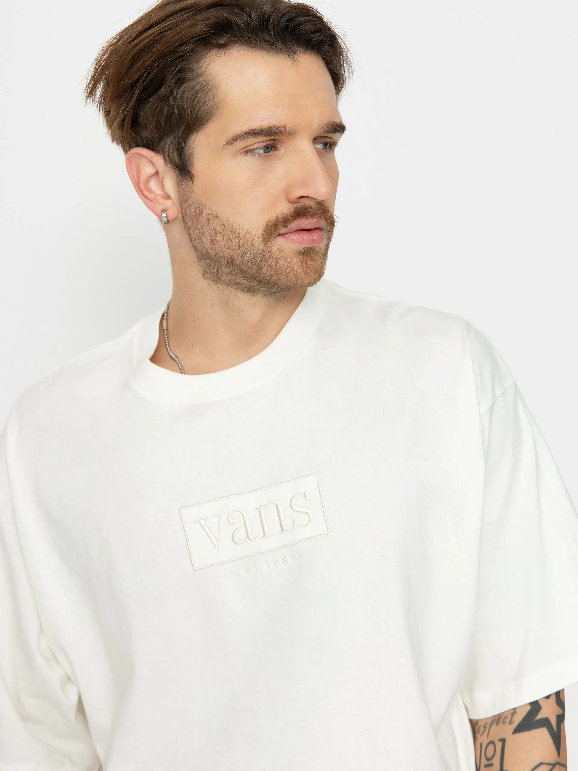 Vans Original Standards Logo T-Shirt (marshmallow)