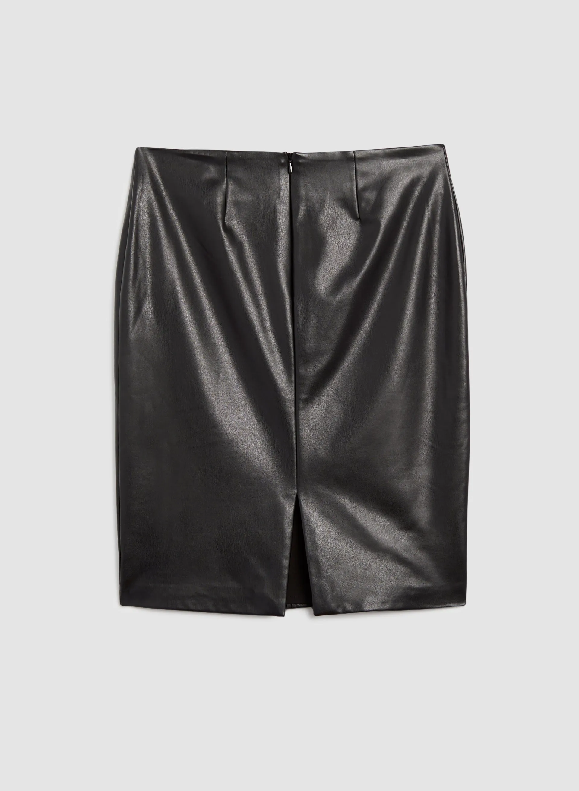 Vegan Leather Skirt