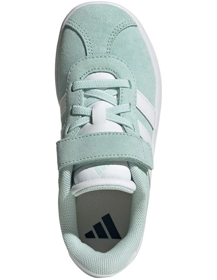 Vl Court 3.0 Self-Fastening Pre-School Sneakers in Mint