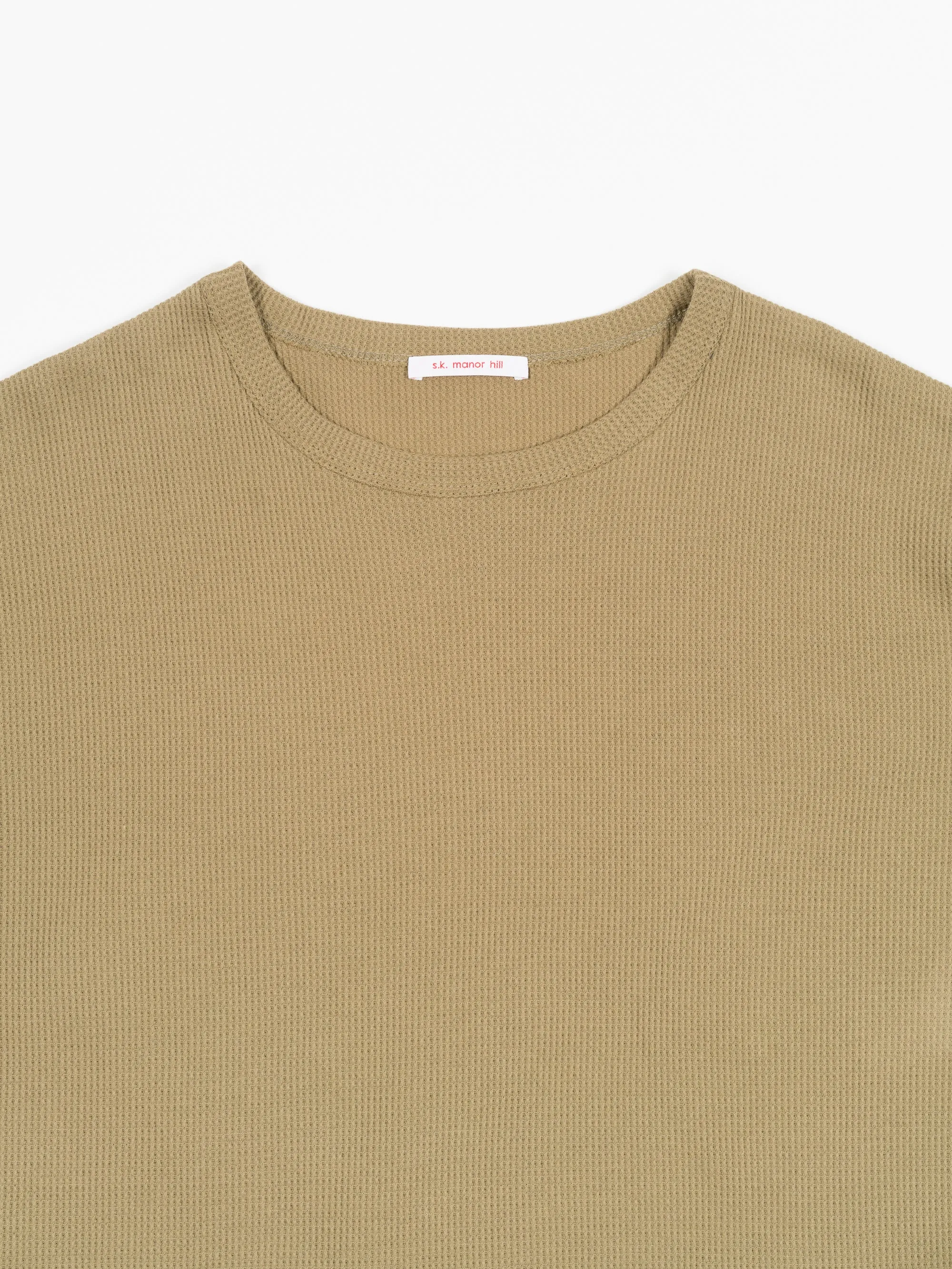 Waffle Thermal LS Shirt Olive