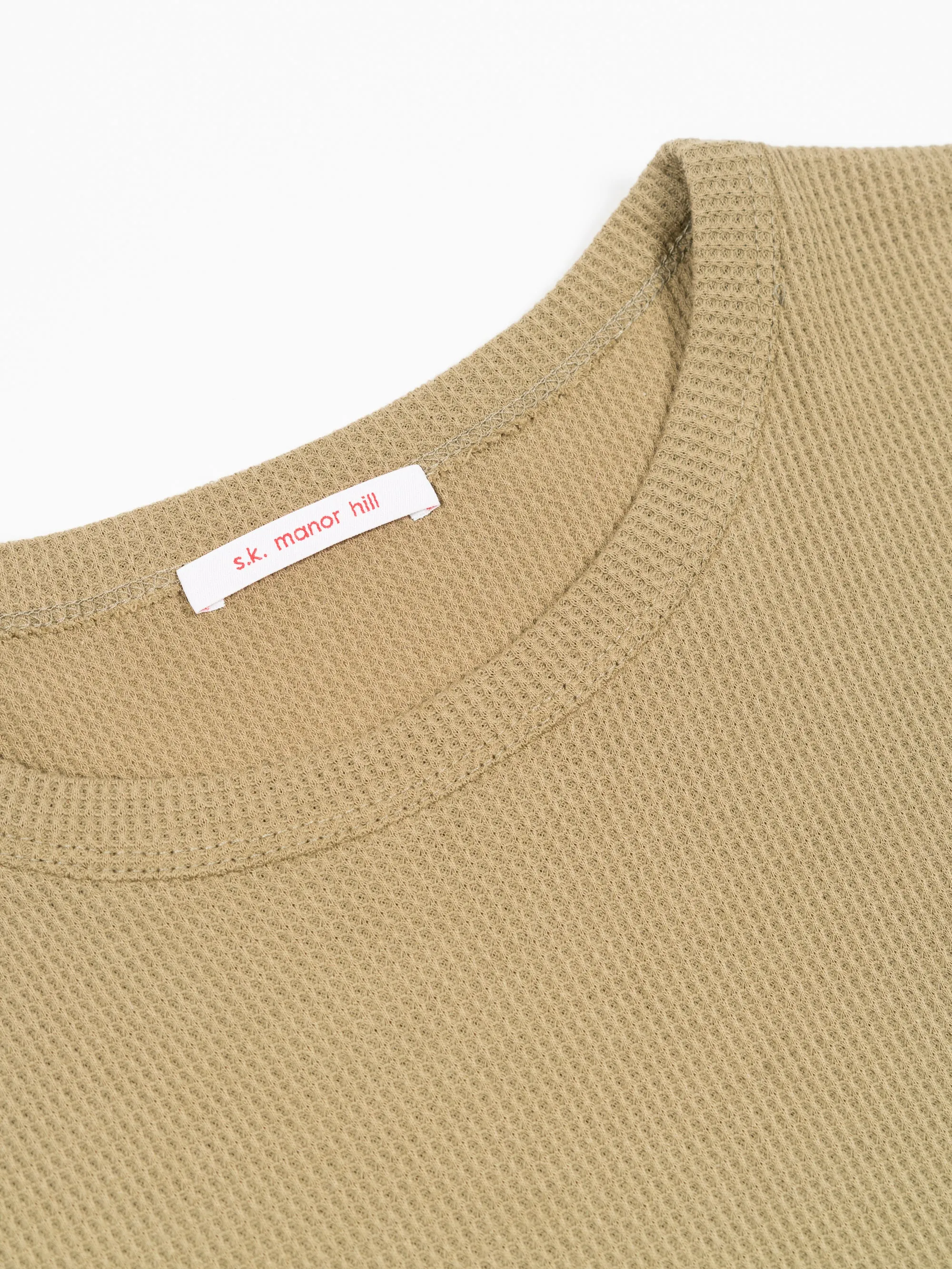 Waffle Thermal LS Shirt Olive