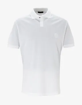 White Medusa Crest Polo T-Shirt