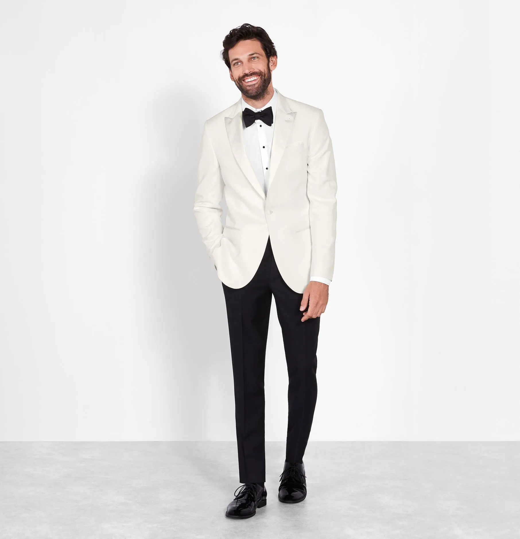 White Tuxedo Jacket