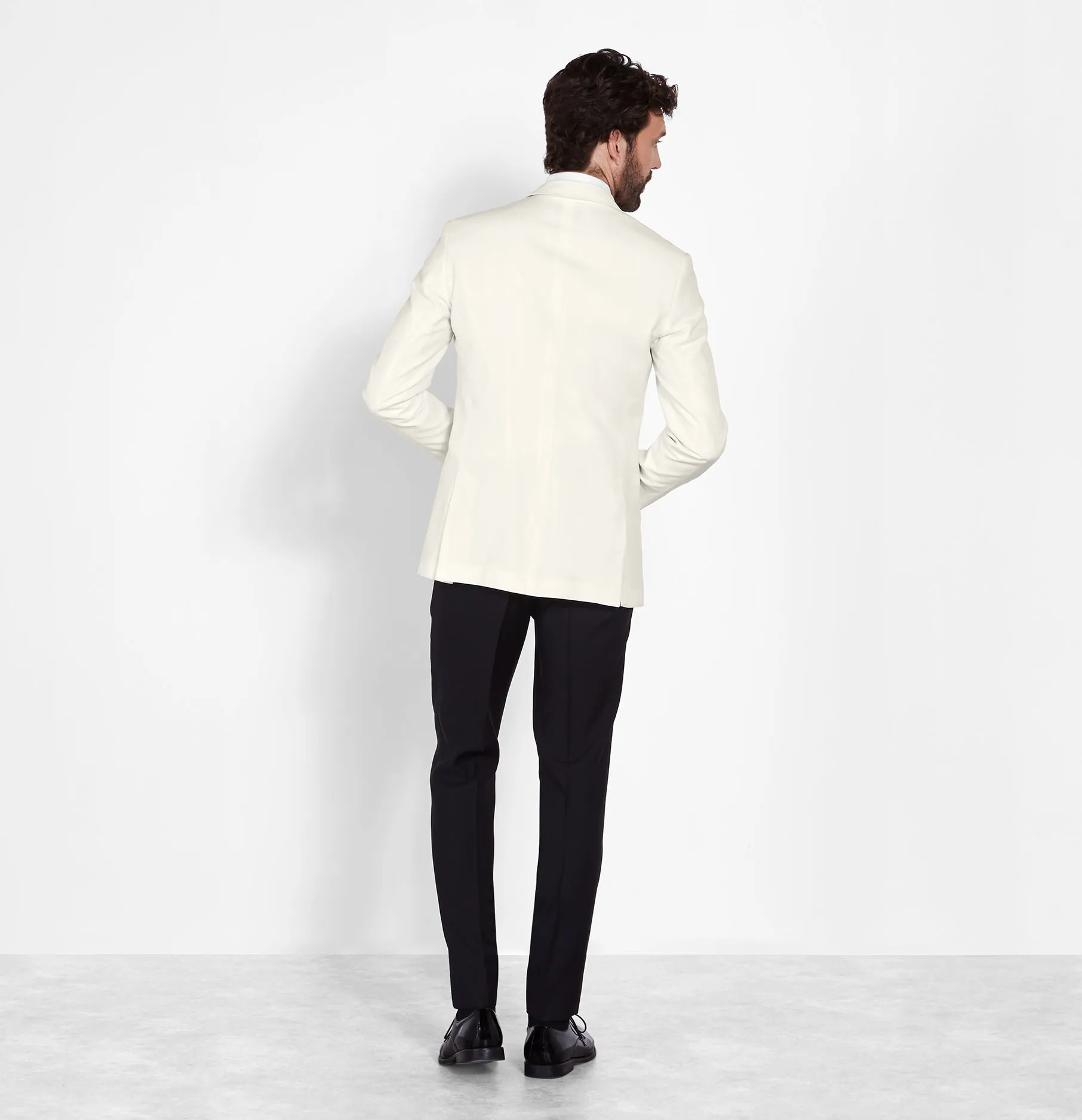 White Tuxedo Jacket