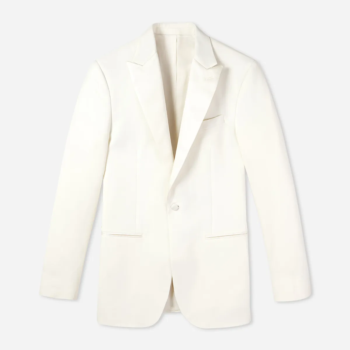 White Tuxedo Jacket