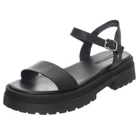 Windsor Smith W' Linger Black Pigment Sandals