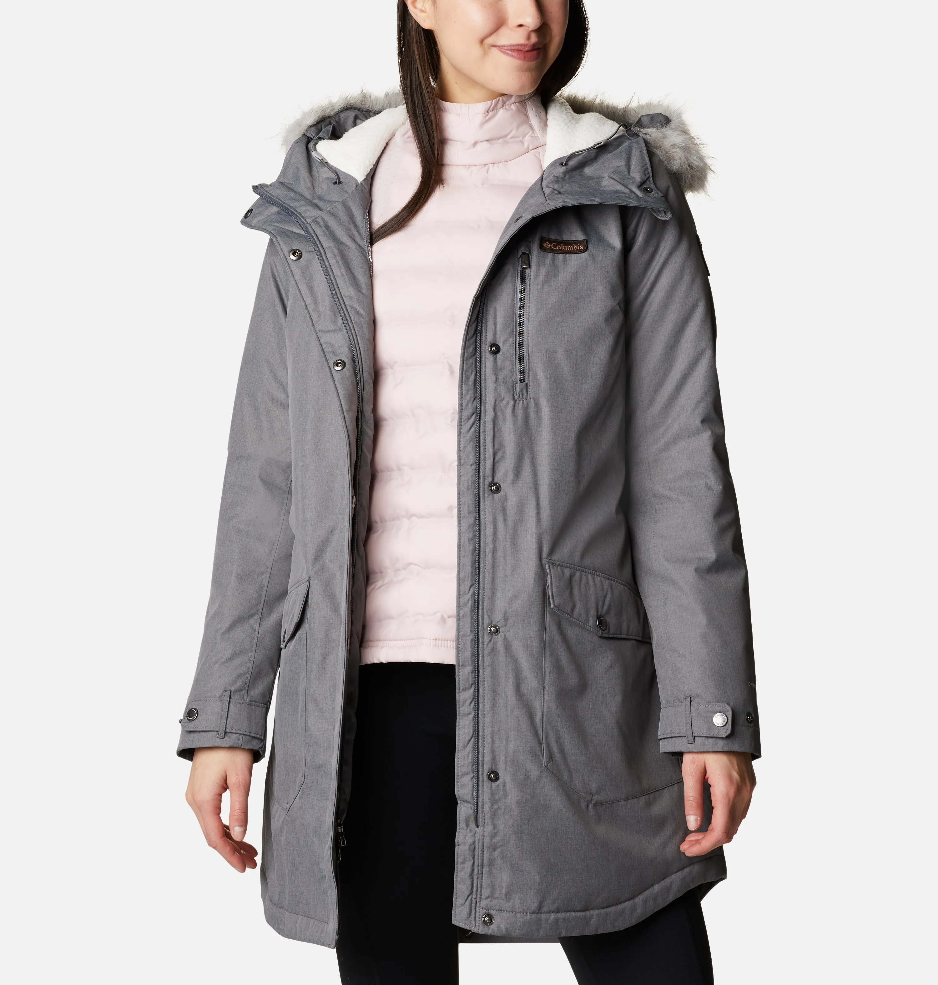 Women’s Columbia Suttle Mountain Jacket City Grey