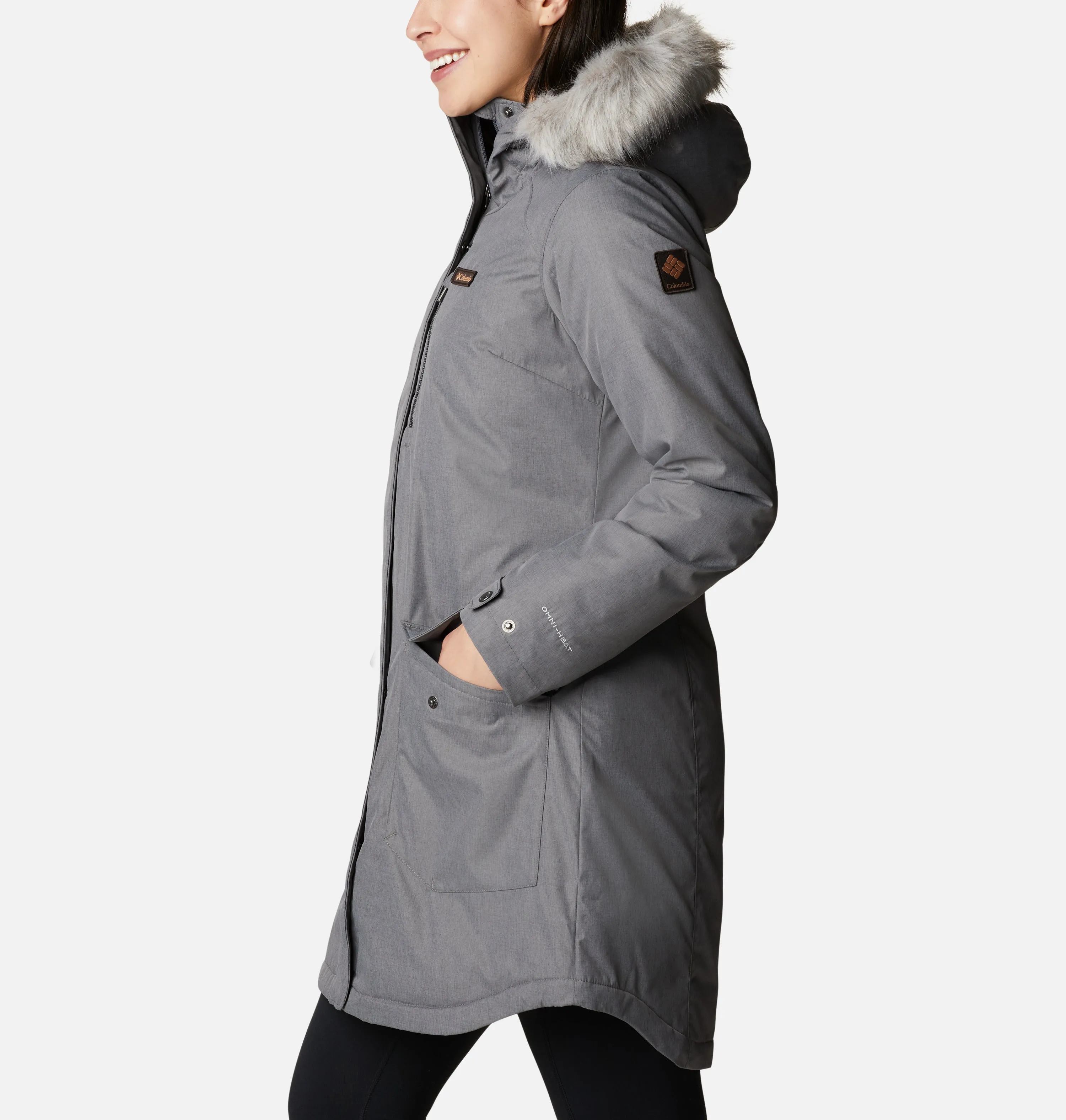 Women’s Columbia Suttle Mountain Jacket City Grey