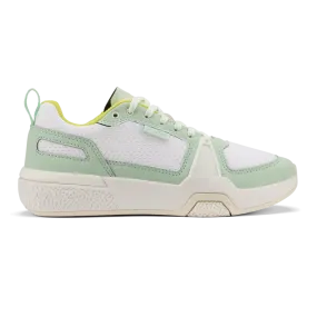 Women's Olukai Anau Pickleball Shoes Color: Bright White / Pale Mint