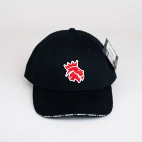 YK Spin Chenille Adjustable Hat Black