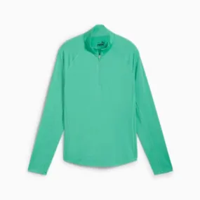 You-V Solid Women's Golf 1/4 Zip Pullover | Jade Frost | PUMA Summer Neutrals | PUMA 