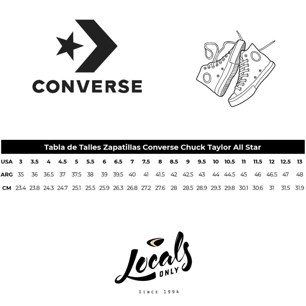 Zapatillas Converse Star Player Ox Egret Negras