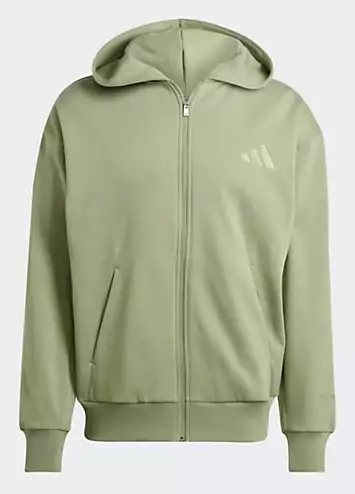 Zip Through Hoodie by adidas Performance | Look Again