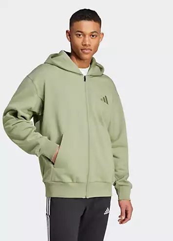 Zip Through Hoodie by adidas Performance | Look Again