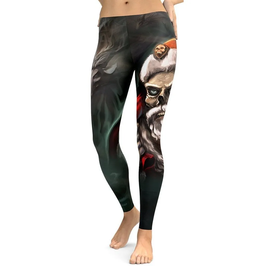 Zombie Santa Leggings